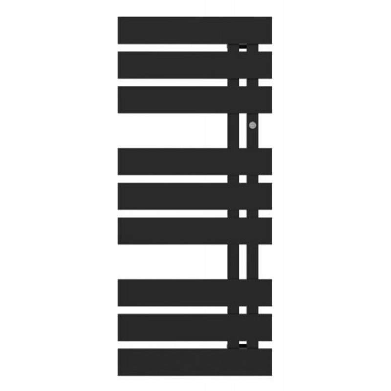 Instal-projekt NAMELESS 40/90C31 Trendy Grzejnik łazienkowy z podłączeniem dolnym, czarny mat  kod NAM-40/90C31