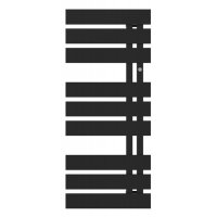 Instal-projekt NAMELESS 40/90C31 Trendy Grzejnik łazienkowy z podłączeniem dolnym, czarny mat  kod NAM-40/90C31