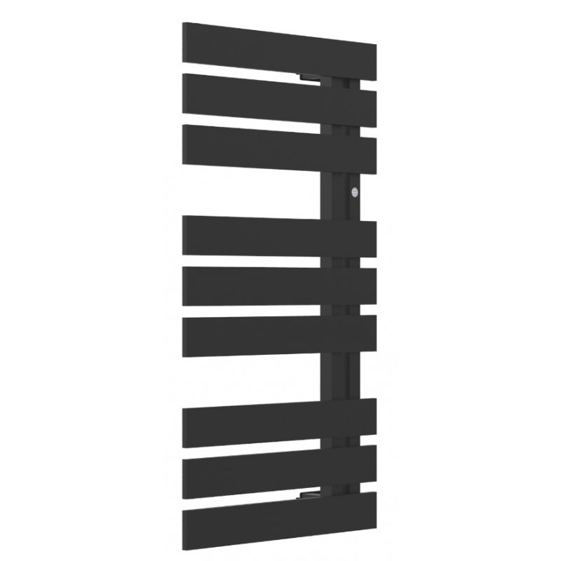 Instal-projekt NAMELESS 50/90C31 Trendy Grzejnik łazienkowy z podłączeniem dolnym, czarny mat  kod NAM-50/90C31