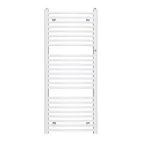 Instal-projekt OMEGA R 60/90 Grzejnik łazienkowy z podłączeniem dolnym, biały kod OMER-60/90