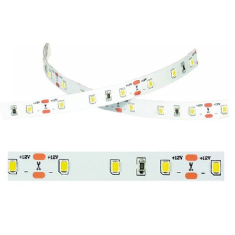  Nextec TAŚMA LED PREMIUM 12V / 2835 - 300 / IP20 4000K 4,8W/m Dł 5m Szer 8mm Kod PA028931 
