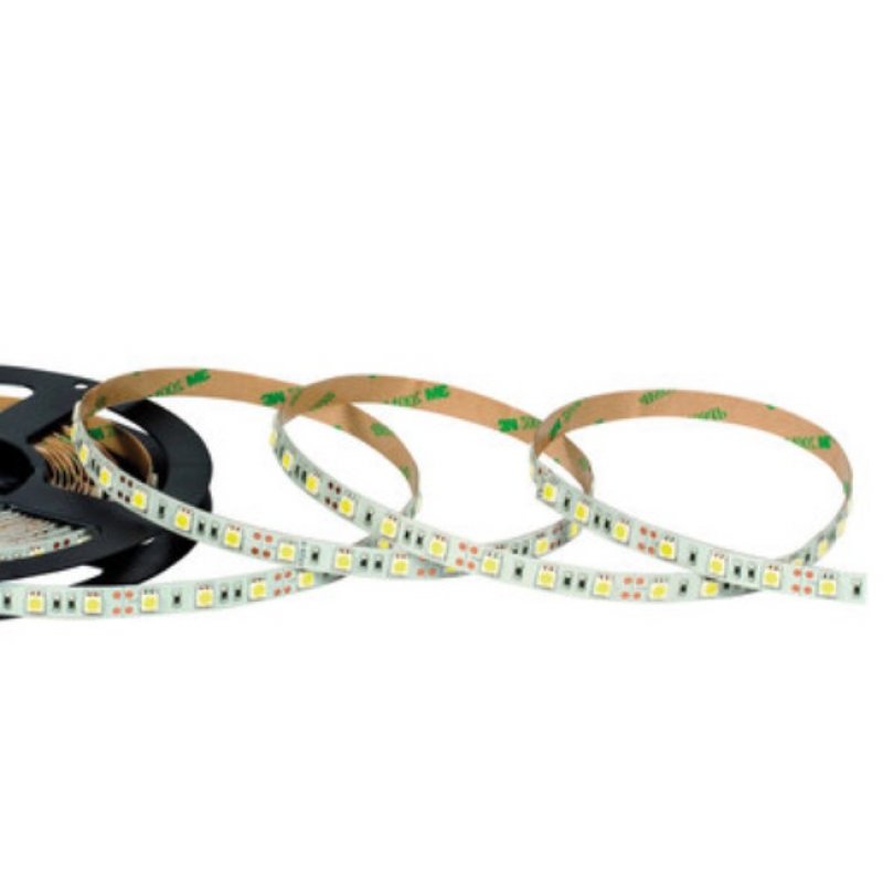  Nextec TAŚMA  LED PREMIUM 12V/SMD 5050 - 300 / IP65, 4000K  300 LED o mocy 14,4W/m Dł 5m Szer 10mm Kod 5908293907141 