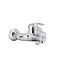 KFA ALBIT bateria wannowa, ścienna, chrom kod 4604-010-00
