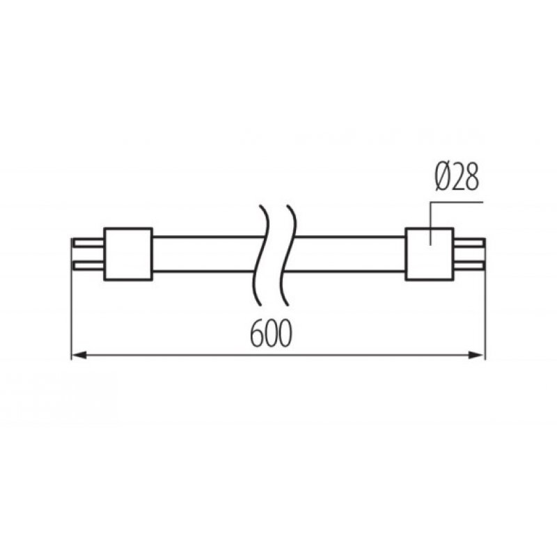 Kanlux T8 LED GLASSv3 9W-NW/ 600 mm Świetlówka LED Kod 26062 