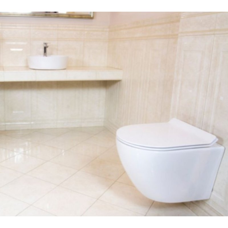 Lavita Miska wisząca WC Lavita w kolorze białym Kod M123