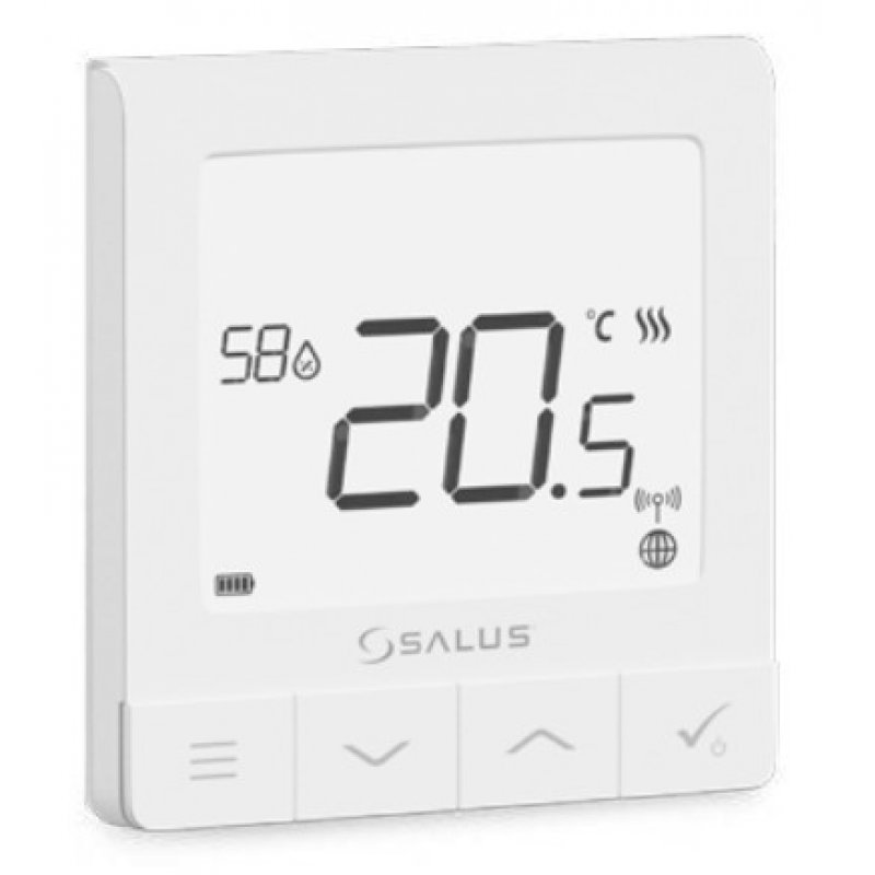 Salus Controls SQ610 Regulator temperatury Quantum z czujnikiem wilgotności, zasilanie 230V Kod 615302601