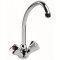 KFA STANDARD Bateria zlewozmywakowa dwuuchwytowa stojąca chrom kod: 303-415-00