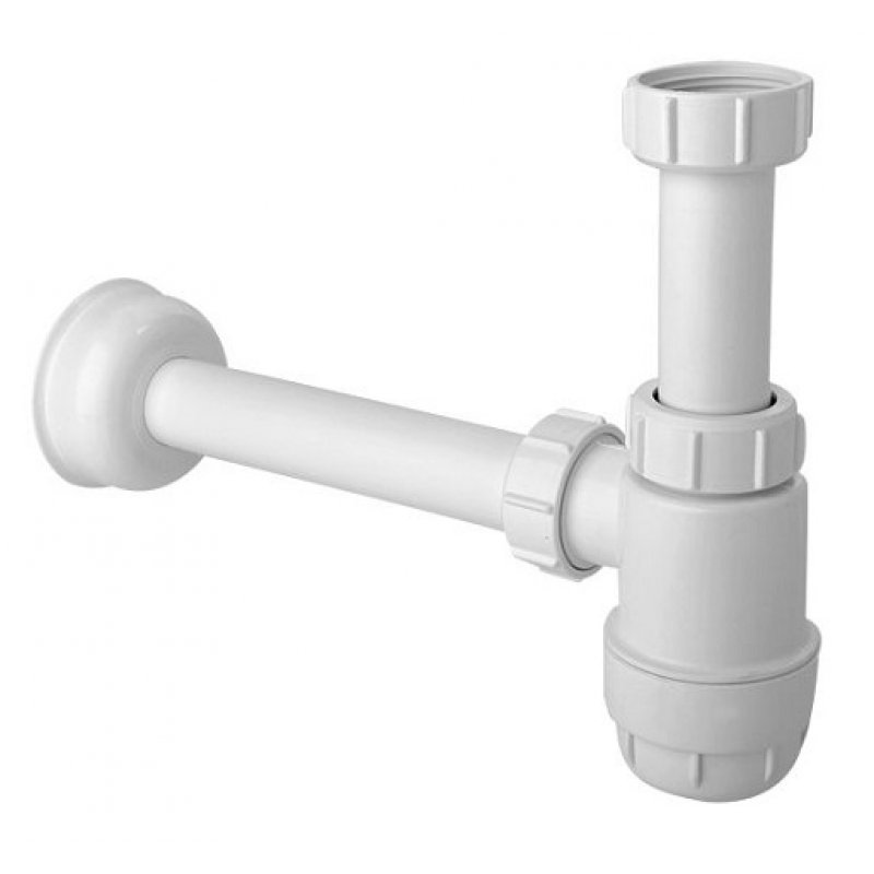 Mc Alpine Syfon umywalkowy butelkowy biały kod: HC2