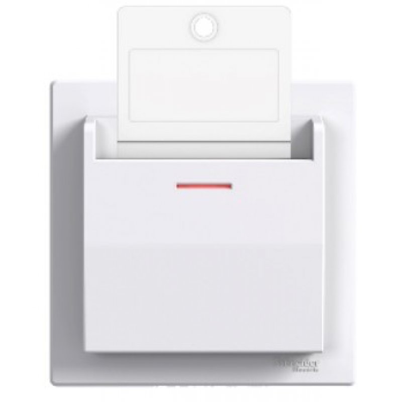 Schneider Electric ASFORA Łącznik hotelowy (mechaniczny), biały KOD EPH6200121
