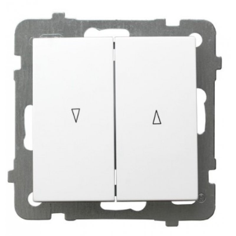 OSPEL As Łącznik żaluzjowy zwierny, biały KOD ŁP-7G/M/00