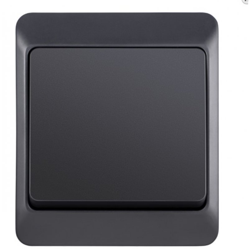 Electro-Plast Hermes Łącznik schodowy natynkowy 1 biegunowy IP44 ANTRACYTOWY Kod 0331-07 