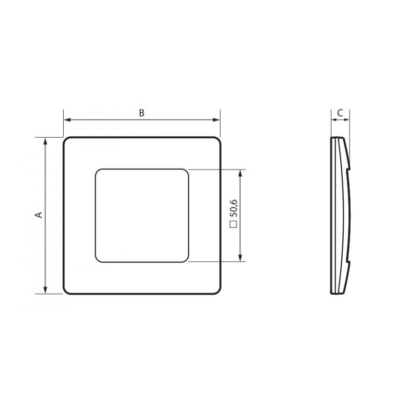 Legrand Niloe Step Ramka 1-krotna, biała Kod 863191 