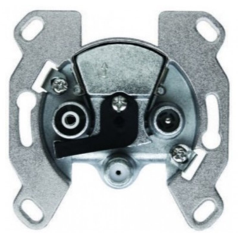 Berker, Berker B. Kwadrat, Mechanizm gniazda RTV-SAT przelotowego, Kod: 53455321