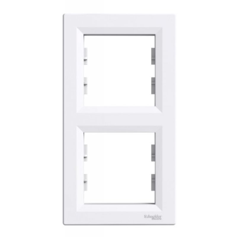 Schneider Electric ASFORA Ramka 2-krotna, pionowa, biała KOD EPH5810221