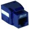 Emiter Gniazdo teleinformatyczne RJ45 UTP kat.6, keystone, NIEBIESKIE Kod: DCN/FA-1090-8-C6