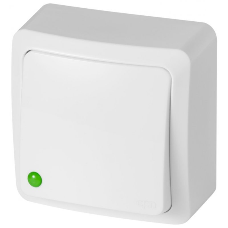 ELEKTRO-PLAST BERG Łącznik krzyżowy n/t, IP20, biały Kod 3715-00