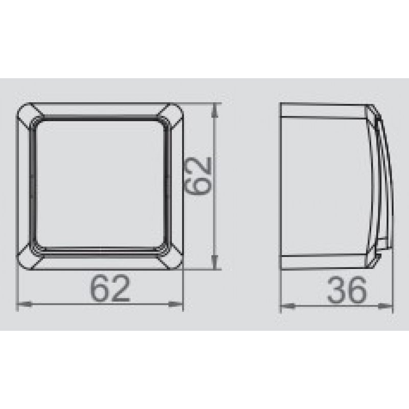 ELEKTRO-PLAST BERG Łącznik krzyżowy n/t, IP20, brąz Kod 3715-05 