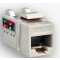 Emiter Gniazdo komputerowe nieekranowane, RJ45, UTP kat. 6, keystone, BIAŁE Kod: FU/FA-2630AK-8-C6