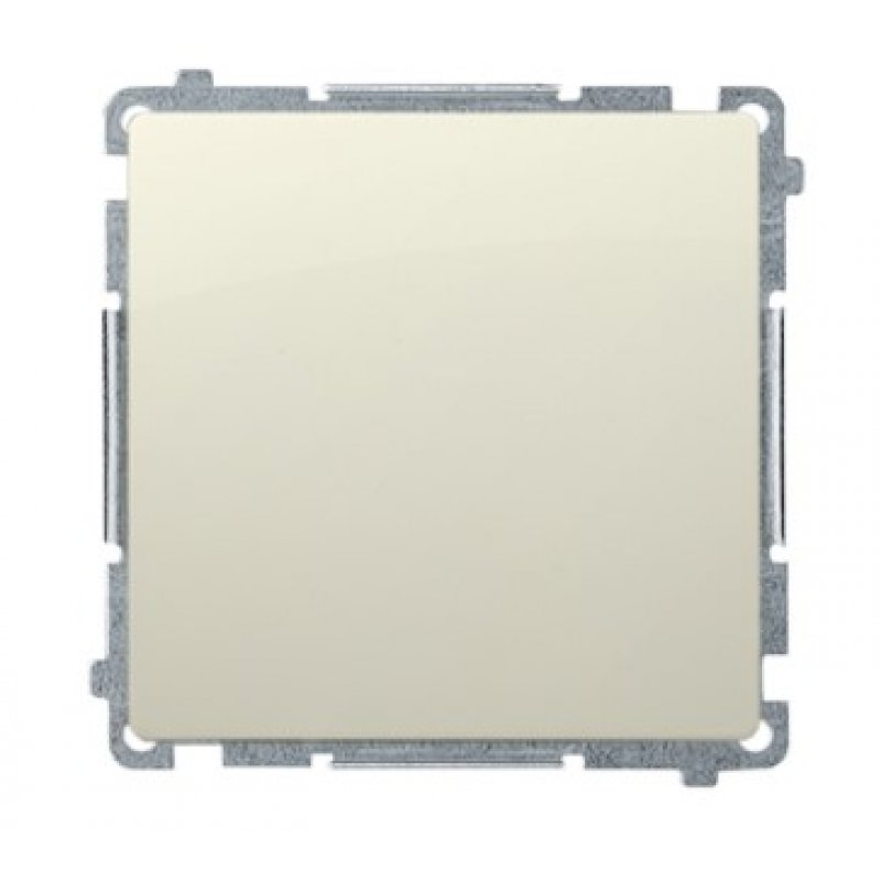 KONTAKT SIMON Basic Łącznik jednobiegunowy,10AX, beżowy  Kod BMW1.01/12
