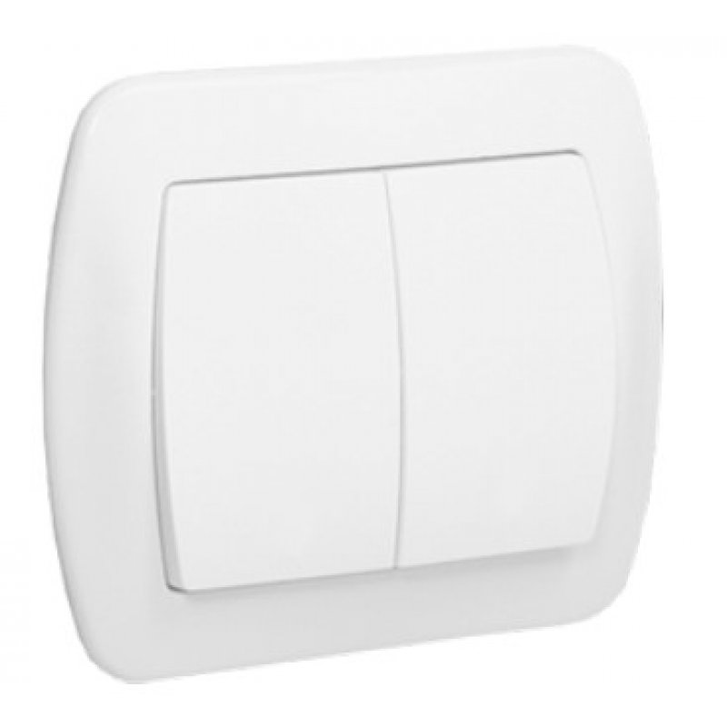 KONTAKT SIMON Akord Łącznik świecznikowy,10AX, biały Kod AW5/11