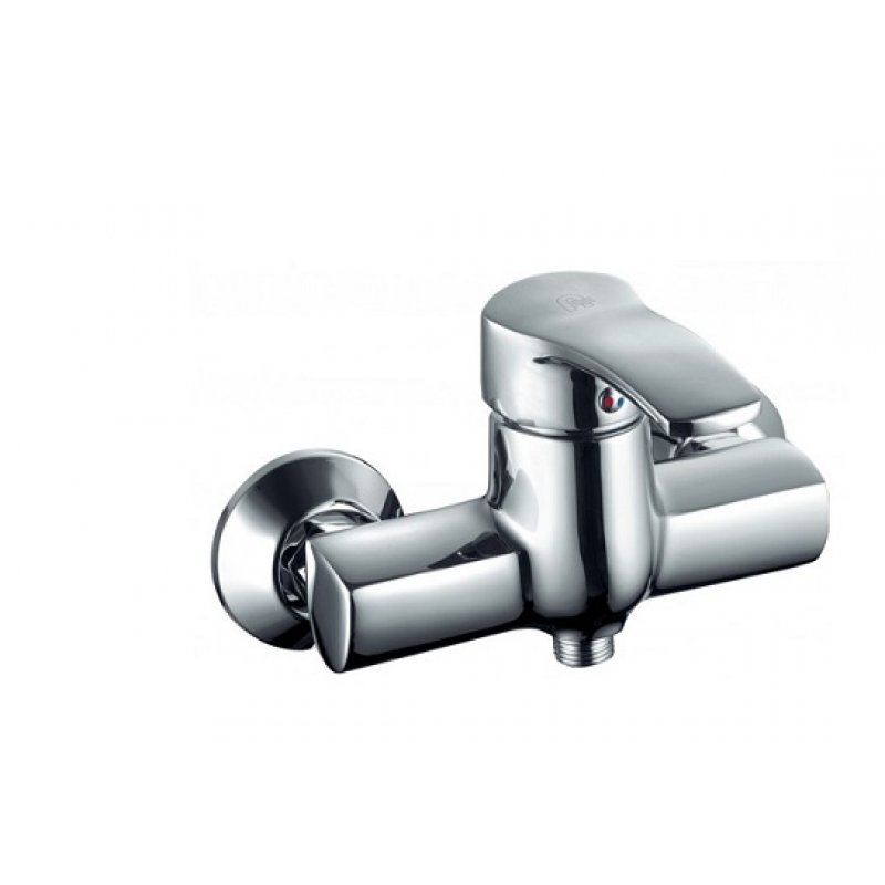 KFA KWARC Bateria natryskowa bez natrysku ścienna chrom  Kod 4206-010-00