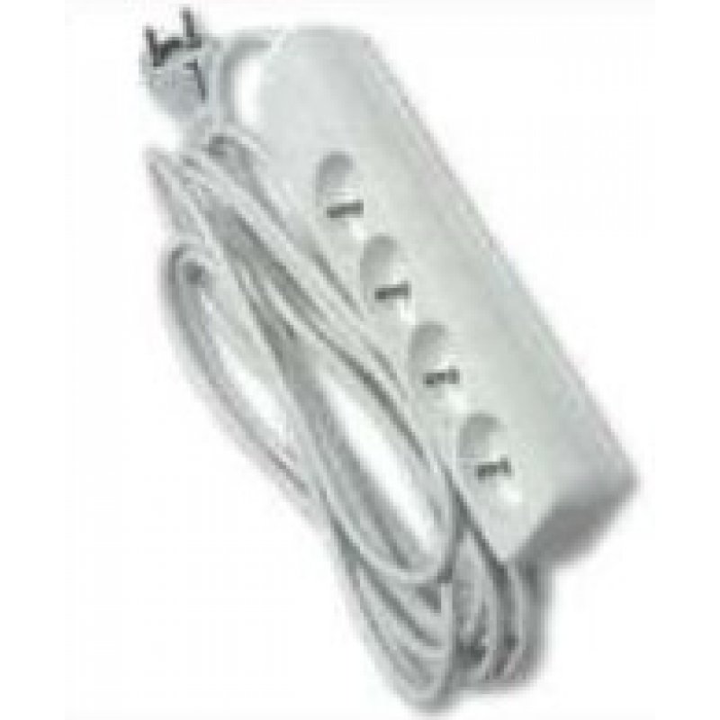 IRNA Przedłużacz 4 gniazda BIAŁY z uziemieniem dł. 1,5 M KOD TDZ-4FA/1,5