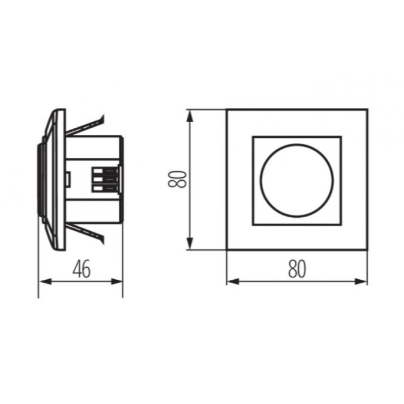 Kanlux MERGE Czujnik ruchu MW-L Kod 23453 