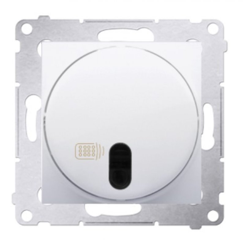 KONTAKT SIMON Simon 54 Ściemniacz naciskowy i zdalnie sterowany, Moc znam.:500VA 230V, biały Kod DS13T.01/11