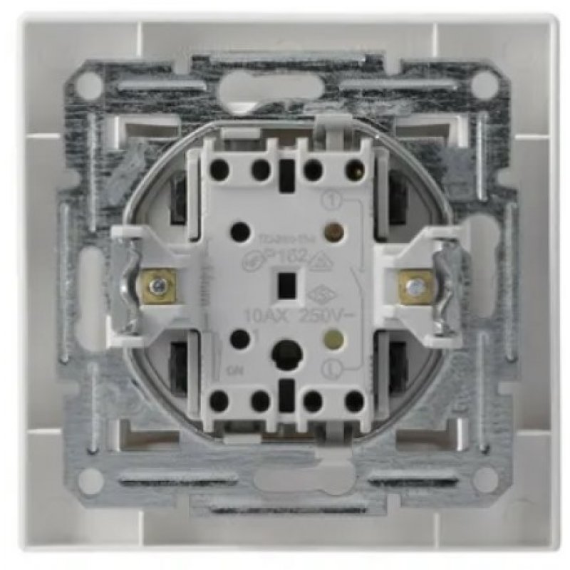 Schneider Electric Asfora, Łącznik 1-biegunowy, biały Kod EPH0100121 