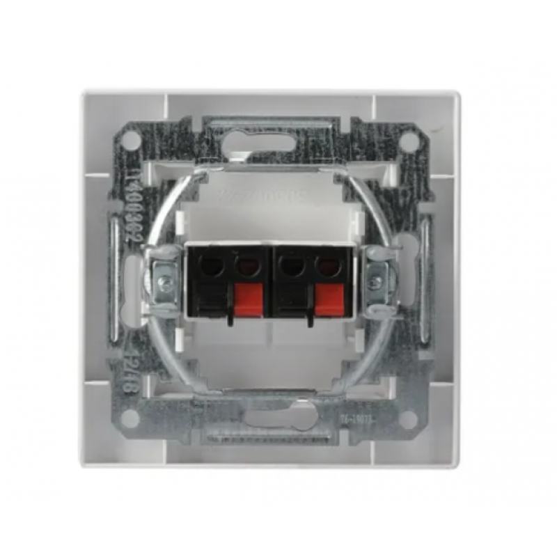 Schneider Electric Asfora, Gniazdo głośnikowe podwójne, BIAŁE KOD EPH5700121 