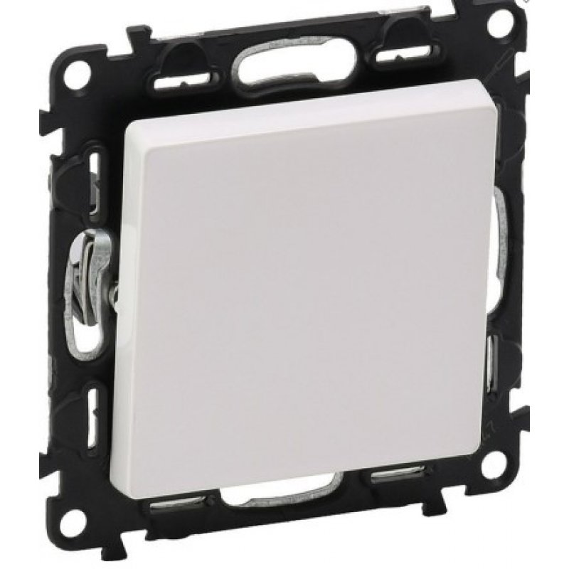 Legrand VALENA LIFE Łącznik jednobiegunowy, 10AX, biały Kod 752101