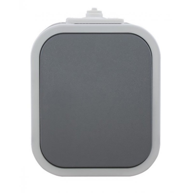 Abex B2 Łącznik schodowy natynkowy IP54 SZARO-SZARY Kod WNT-5B2