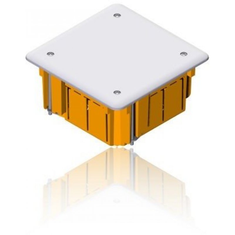 ELEKTRO-PLAST INSTALL-BOX Puszka p/t 105x105x50, karton-gips, samogasnąca KOD 0262-0N