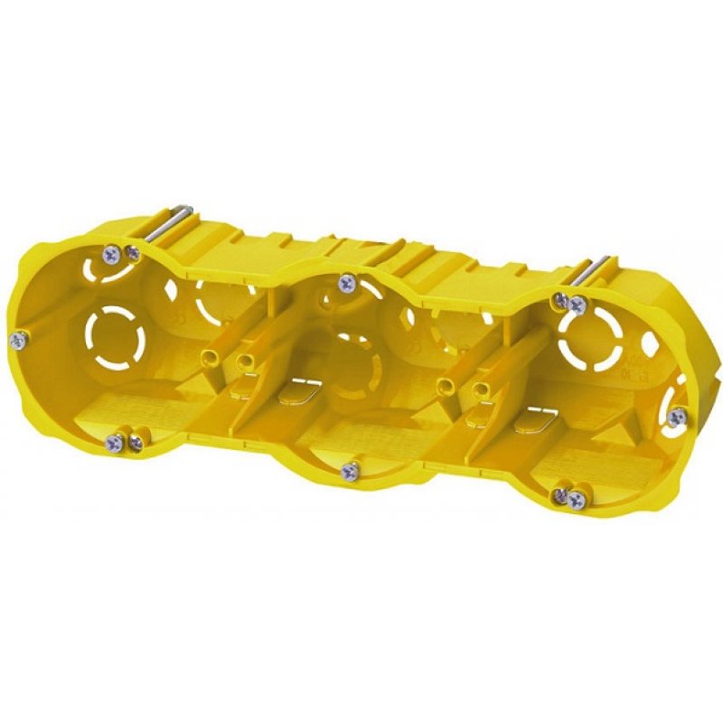 ONNLINE Puszka p/t PK-3x60, karton-gips, z wkrętami, głęboka, samogasnąca KOD 0287-11N