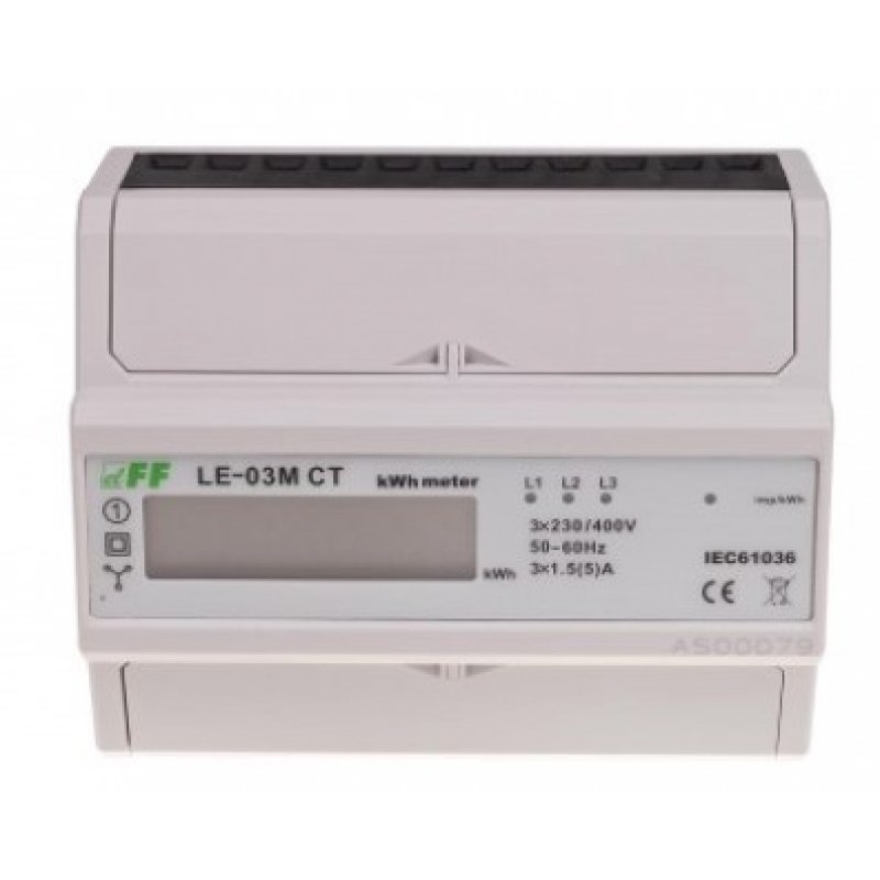 F&F Licznik zużycia energii LE-03M CT KOD LE-03M-CT