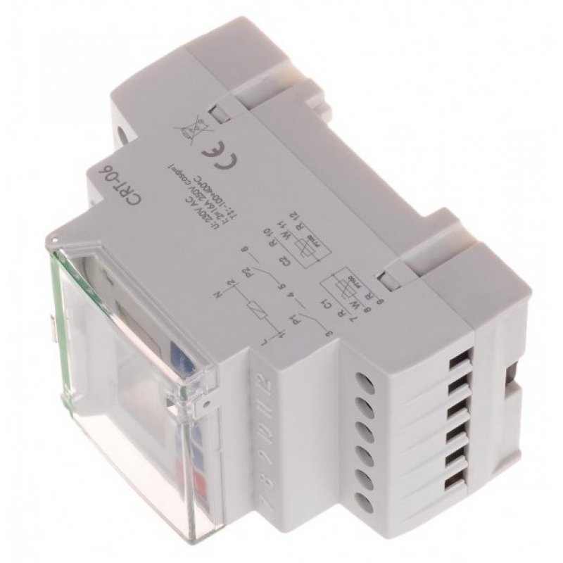 F&F CRT-06 10-funkcyjny regulator temperatury, zakres temp. -100÷400ºC Kod CRT-06 