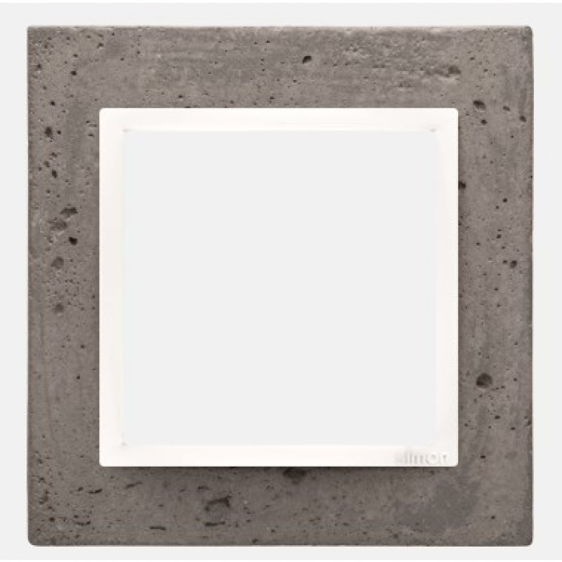KONTAKT SIMON Simon 54 NATURE  Ramka 1-krotna betonowa, La Stryko KOD DRN1/95