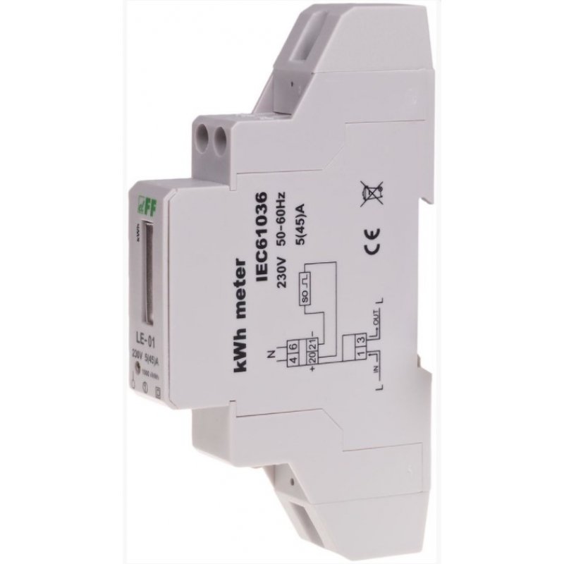 F&F Licznik zużycia energii LE-01 KOD LE-01 