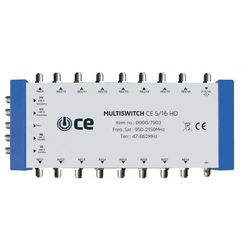 Technisat MultiSwitche CE 5/16 HD KOD 0000/7903