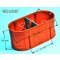 SIMET Multiwall M2x60F Puszka podtynkowa 2 x 60 mm, głęboka KOD 33160008 