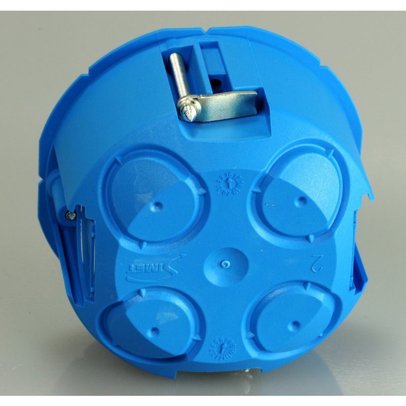 SIMET Puszka p/t do pustych ścian, 60mm, płytka, łącznik KD71 KOD 32017203 