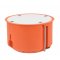 SIMET Puszka p/t do pustych ścian 70mm, z pokrywą wewnętrzną KOD 33242008
