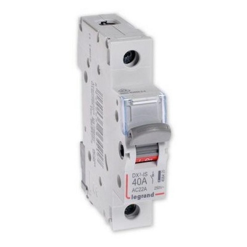 LEGRAND Modułowy rozłącznik izolacyjny FR 301, 40A, 1-biegunowy KOD 406420
