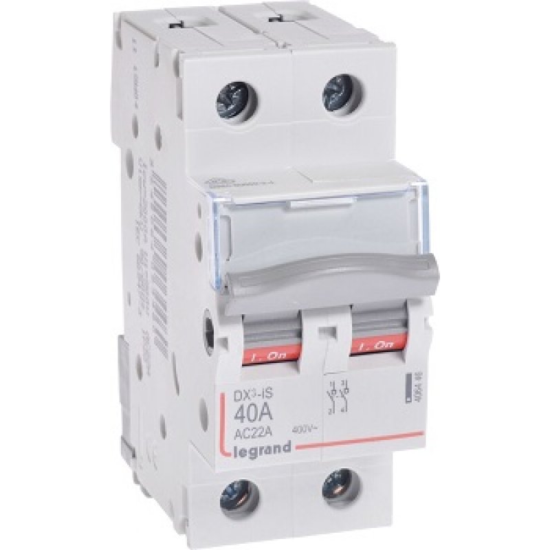 LEGRAND Modułowy rozłącznik izolacyjny FR 302, 40A, 2-biegunowy KOD 406446