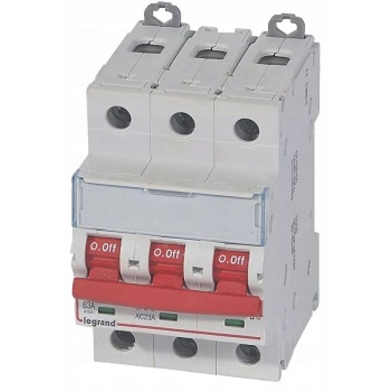 LEGRAND Modułowy rozłącznik izolacyjny FRX 303, 63A, 3-biegunowy KOD 406536