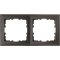 BERKER B.KWADRAT Ramka 2-krotna, antracytowa KOD 5310128996