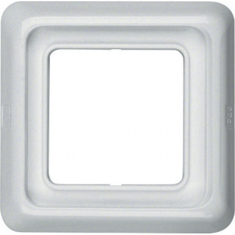 BERKER IP44 Ramka 1-krotna, z uszczelką, biała KOD 53132809
