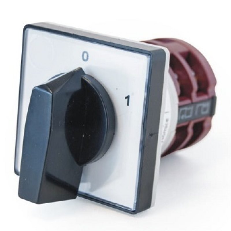 APATOR Łącznik krzywkowy 4G10-91-U z pozycją "0" (0-1), Un: 690 V~, In: 10 A KOD 63-840393-011