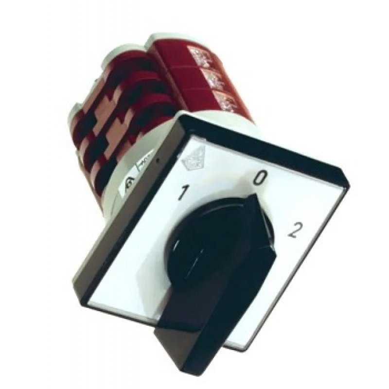 APATOR Rozłącznik krzywkowy 4G10-52-U z pozycją "0" (1-0-2), Un: 690 V~, In: 10 A KOD 63-840341-011