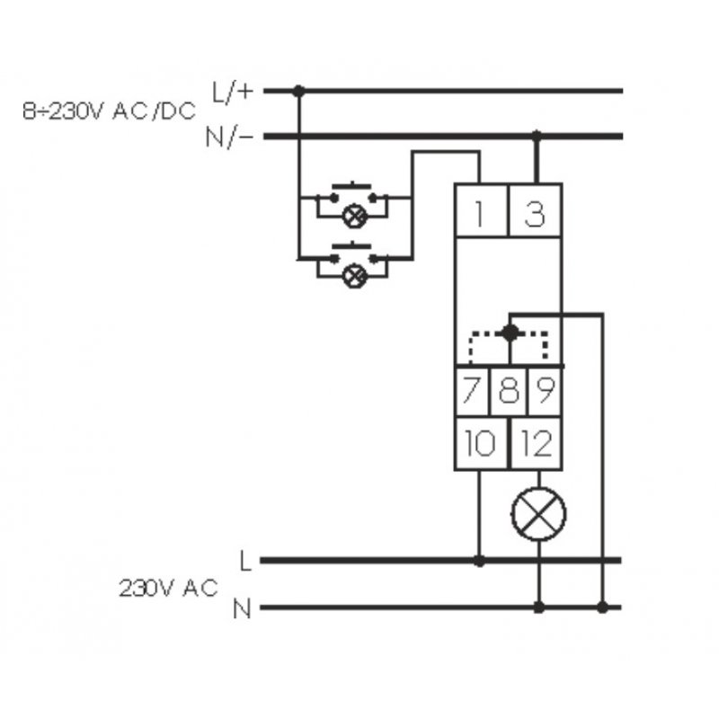 F&F SCO-815 Ściemniacz oświetlenia, 230V Kod SCO-815 